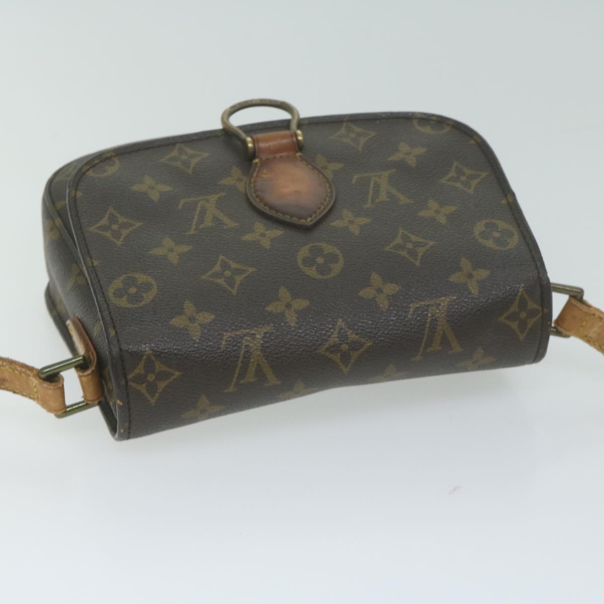 LOUIS VUITTON Monogram Saint Cloud MM Shoulder Bag M51243 LV Auth 65631