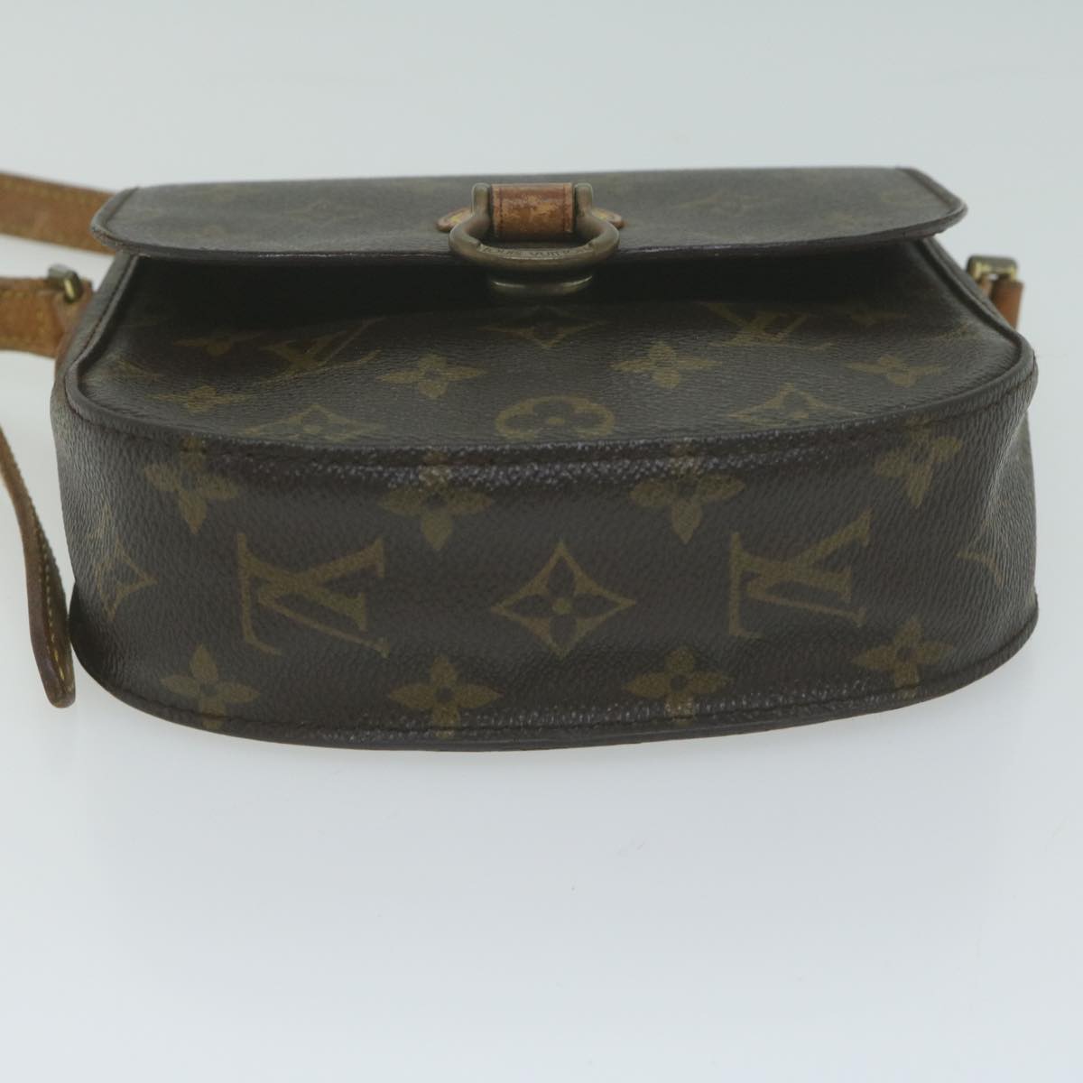 LOUIS VUITTON Monogram Saint Cloud PM Shoulder Bag M51244 LV Auth 65632