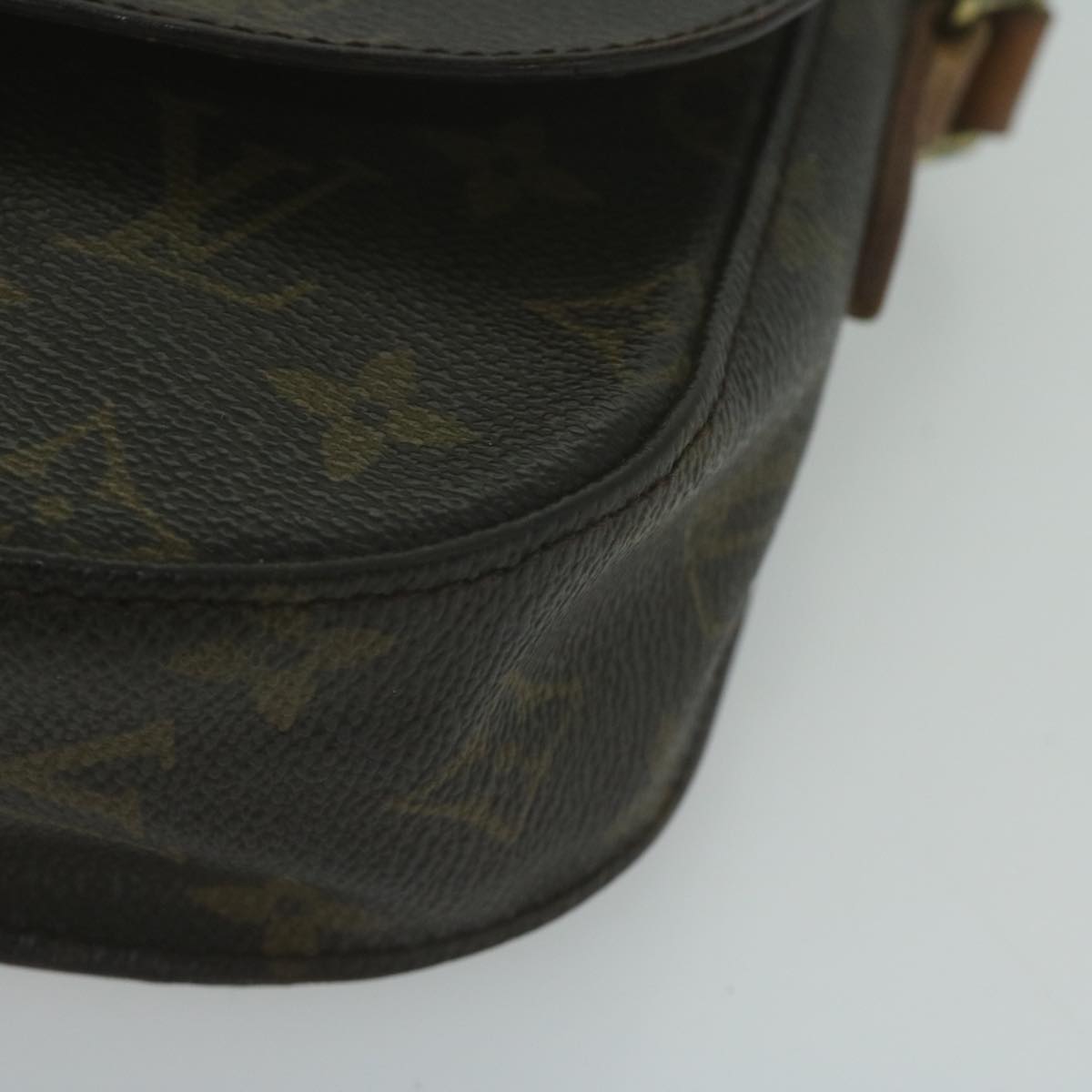 LOUIS VUITTON Monogram Saint Cloud PM Shoulder Bag M51244 LV Auth 65632