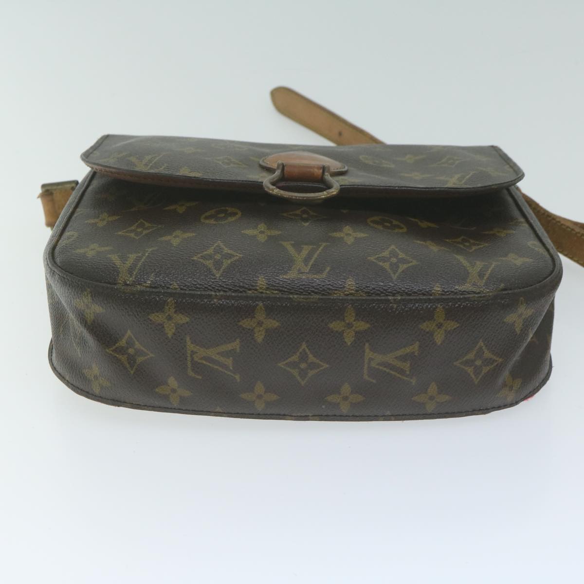 LOUIS VUITTON Monogram Saint Cloud GM Shoulder Bag M51242 LV Auth 65634