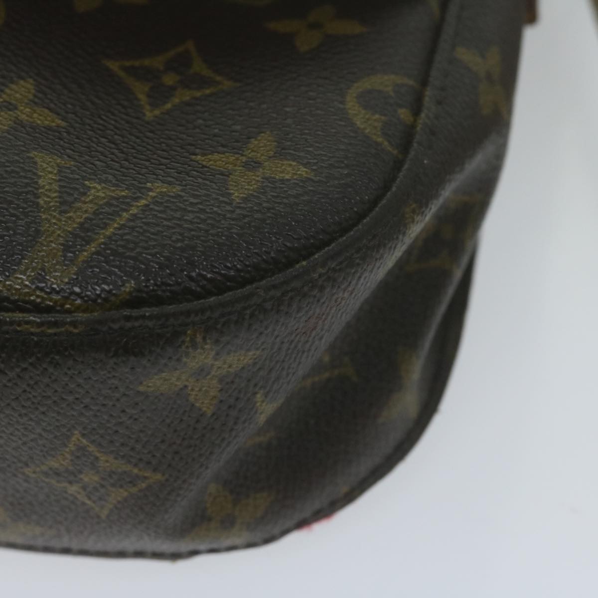 LOUIS VUITTON Monogram Saint Cloud GM Shoulder Bag M51242 LV Auth 65634