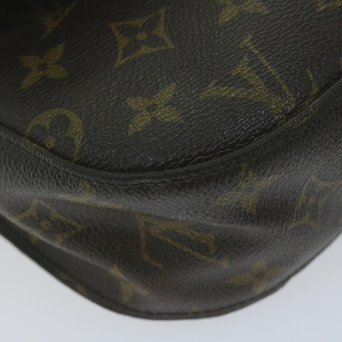 LOUIS VUITTON Monogram Saint Cloud GM Shoulder Bag M51242 LV Auth 65634