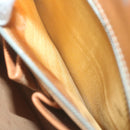 CELINE Macadam Canvas Shoulder Bag PVC Leather Brown Auth 65644-21