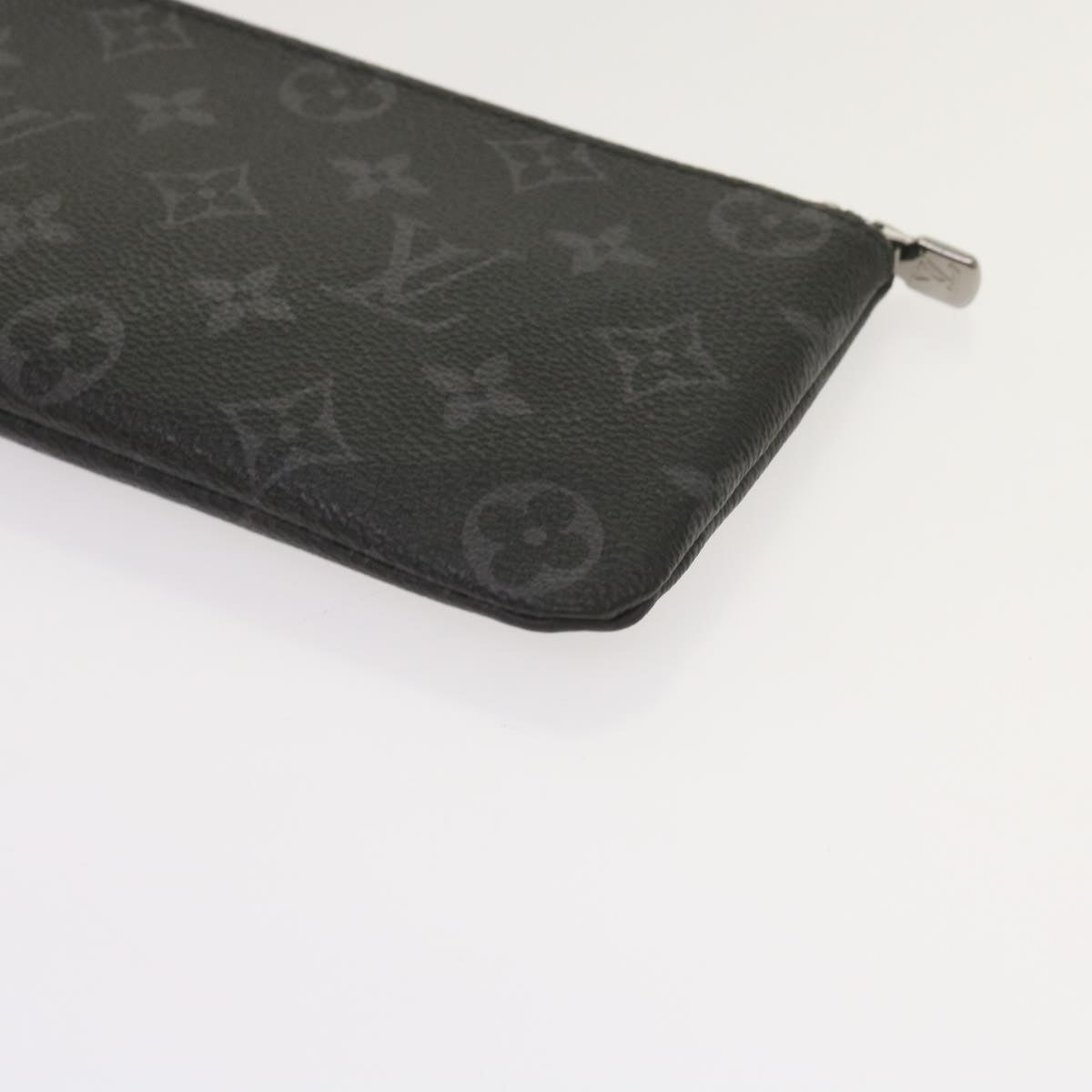 LOUIS VUITTON Monogram Eclipse Fragment iPhone Case M64433 LV Auth 65663A