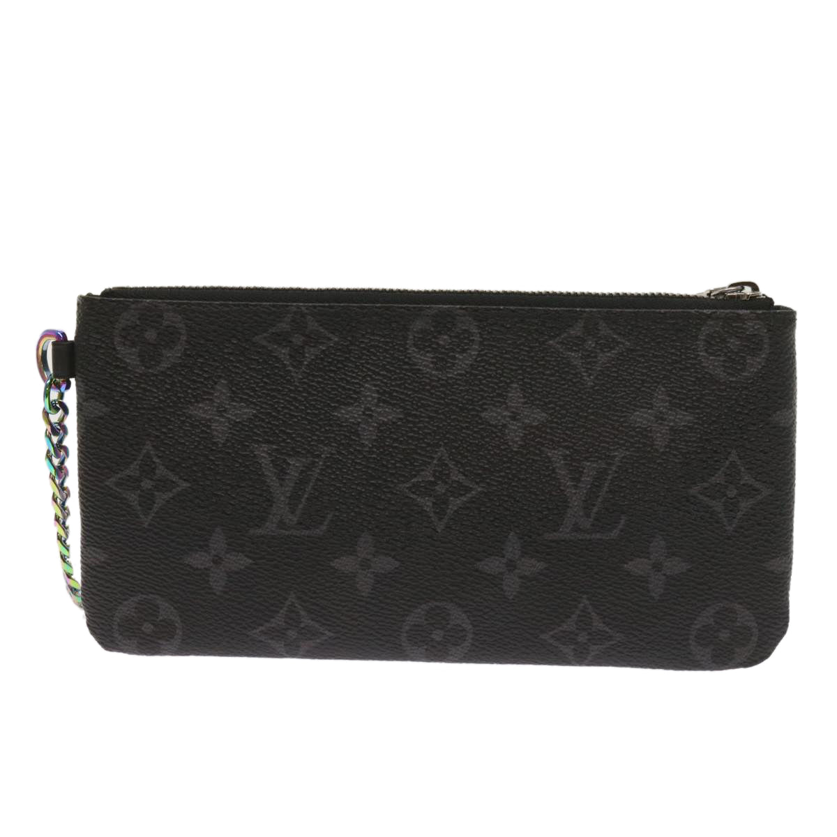 LOUIS VUITTON Monogram Eclipse Fragment iPhone Case M64433 LV Auth 65663A - 0