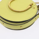 Chloe Pixy Hand Bag Suede Leather 2way Yellow Auth 65664V-18