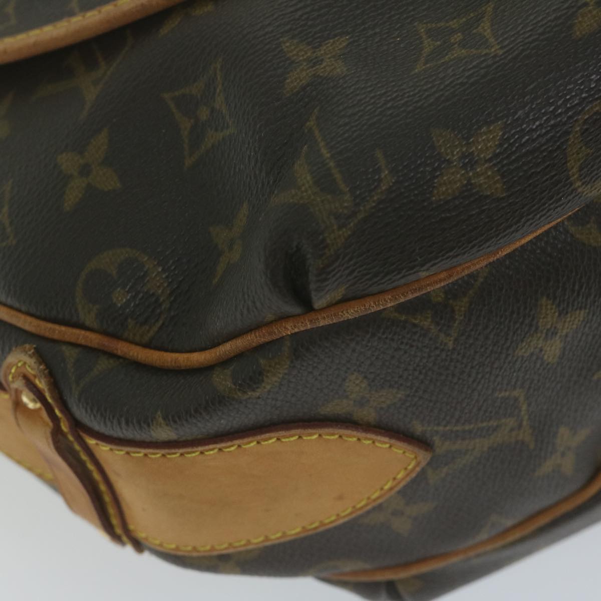 LOUIS VUITTON Monogram Tolum GM Shoulder Bag M40075 LV Auth 65666