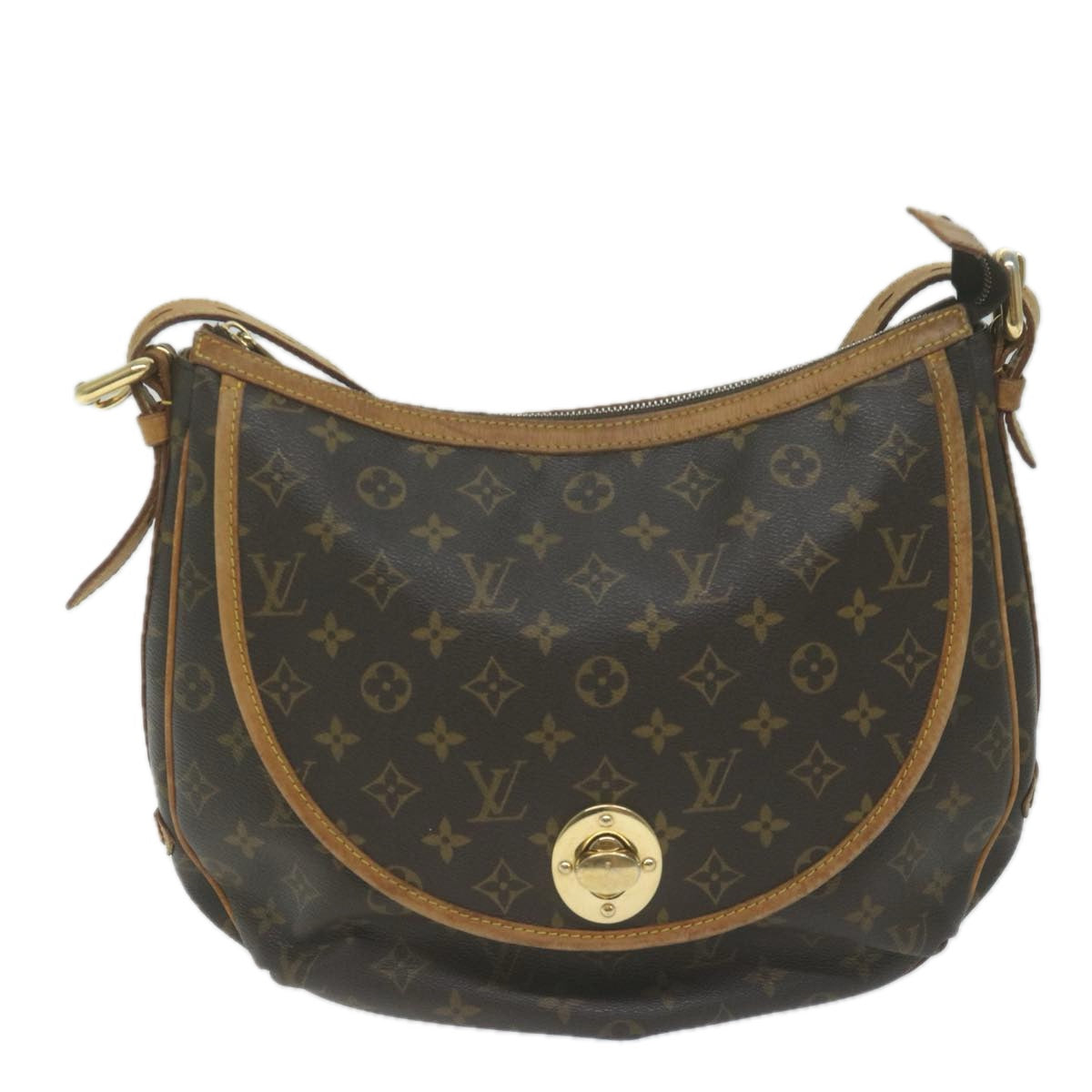 LOUIS VUITTON Monogram Tolum GM Shoulder Bag M40075 LV Auth 65666