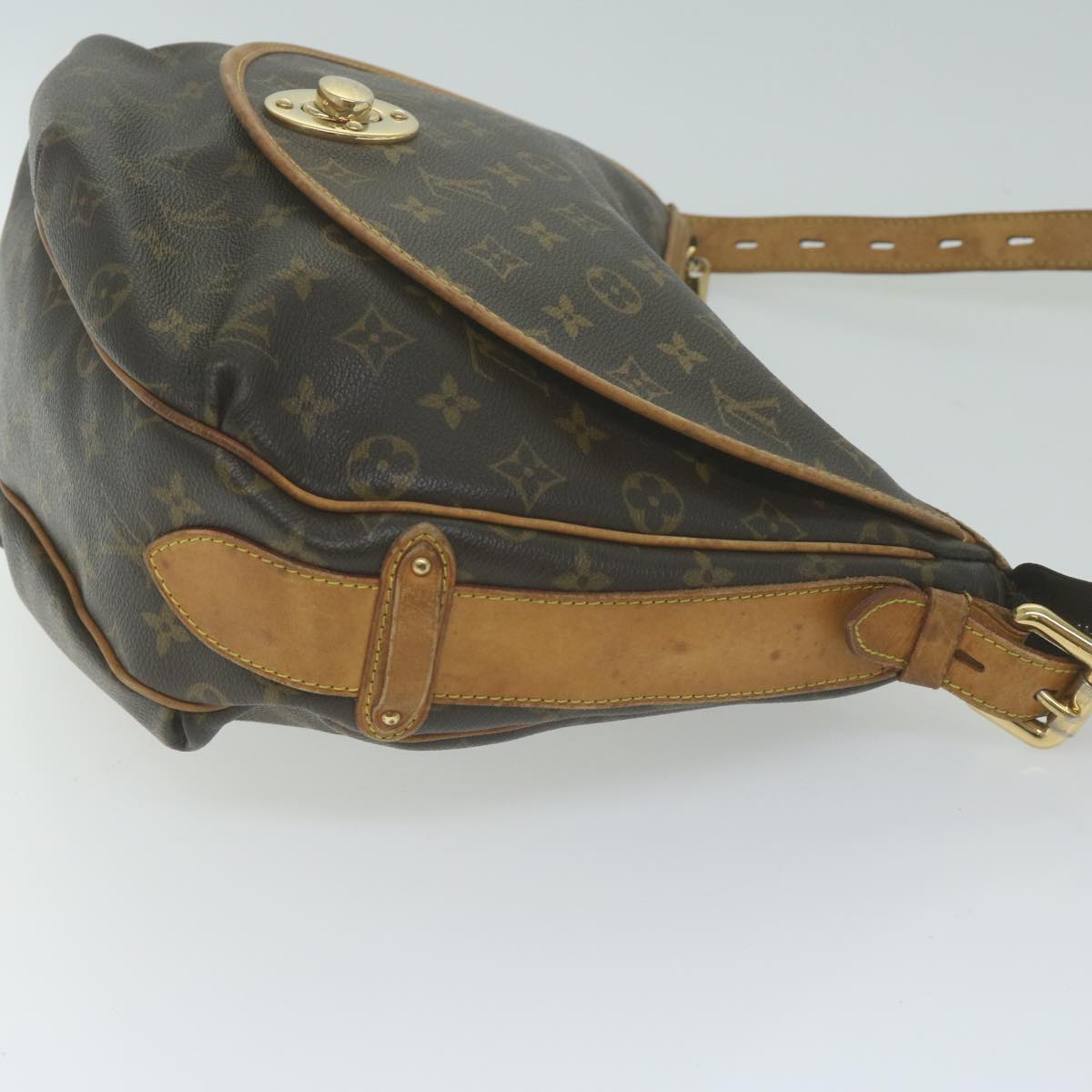 LOUIS VUITTON Monogram Tolum GM Shoulder Bag M40075 LV Auth 65666