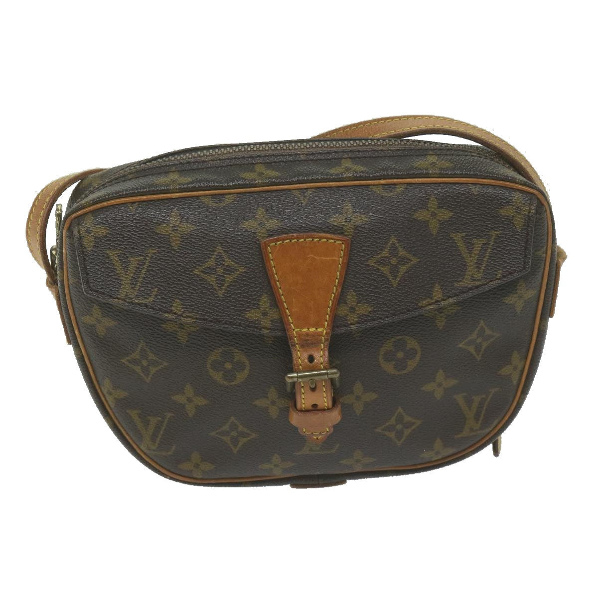 LOUIS VUITTON Monogram Jeune Fille PM Shoulder Bag M51227 LV Auth 65668