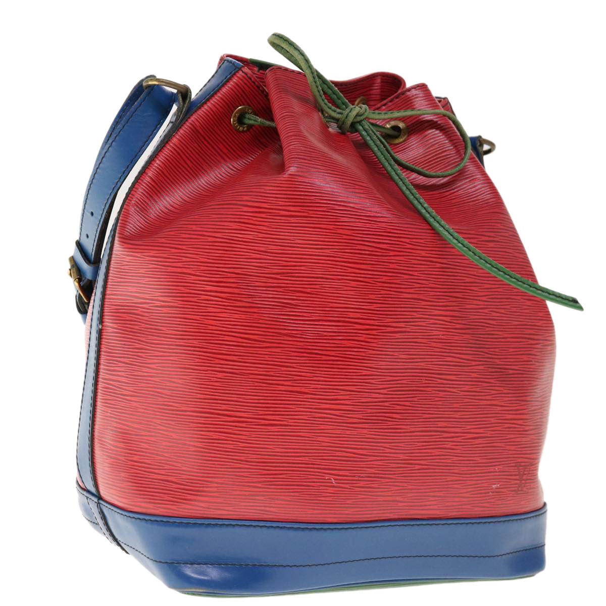 LOUIS VUITTON Epi Toriko Color Noe ShoulderBag Red Blue Green M44084 Auth 65676