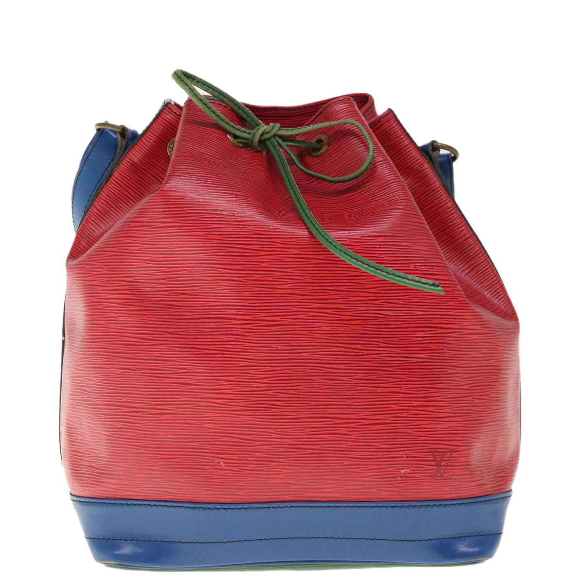 LOUIS VUITTON Epi Toriko Color Noe ShoulderBag Red Blue Green M44084 Auth 65676