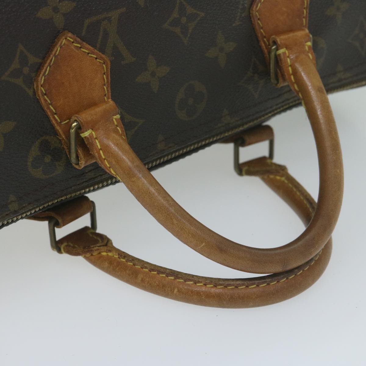 LOUIS VUITTON Monogram Speedy 30 Hand Bag M41526 LV Auth 65684