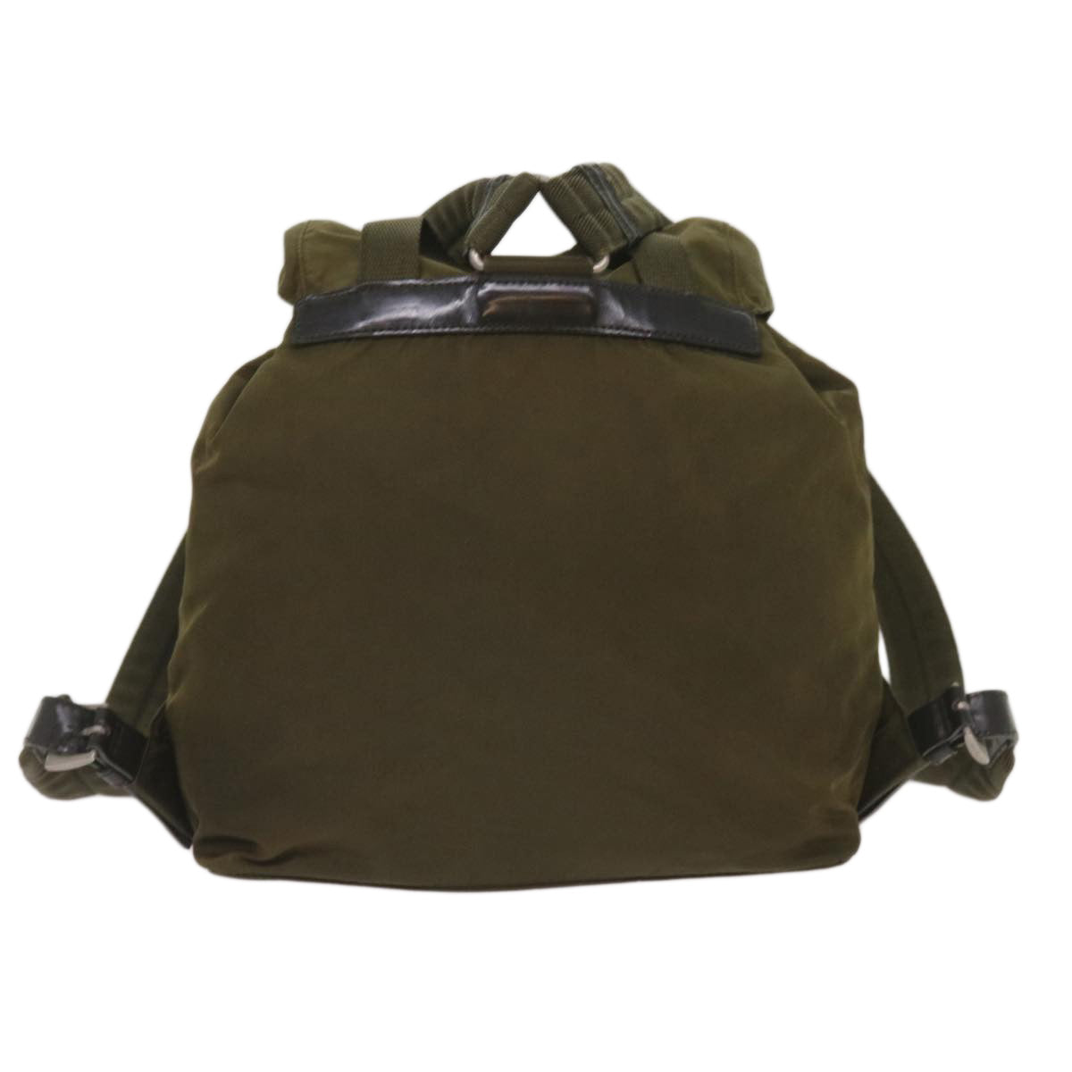 PRADA Backpack Nylon Khaki Auth 65700 - 0