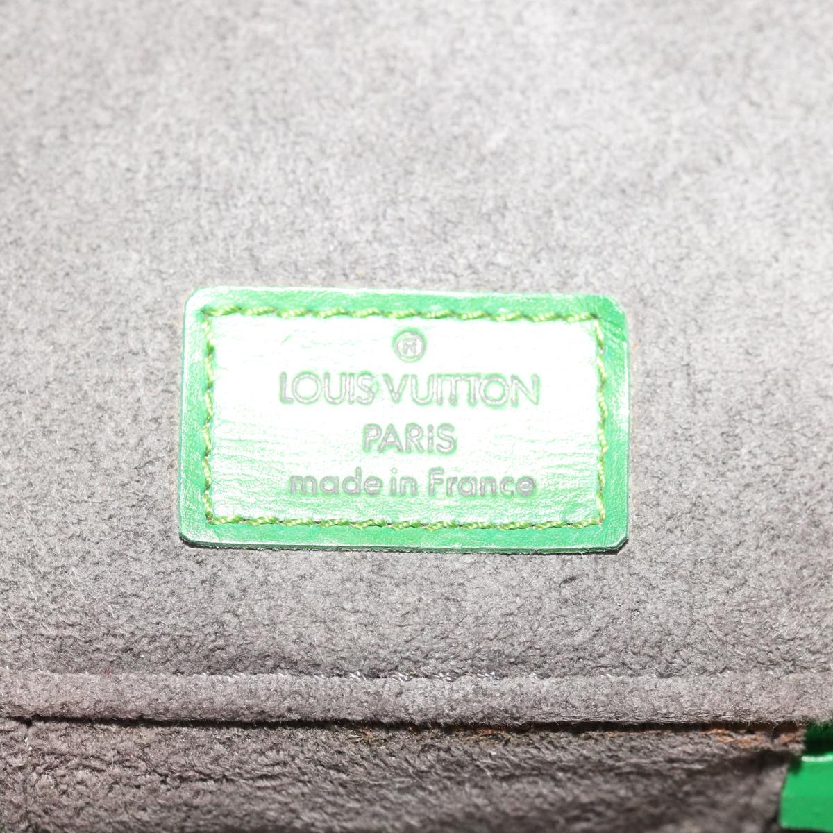 LOUIS VUITTON Epi Ecrin Bijoux 12 Jewelry Box Green M48204 LV Auth 65732