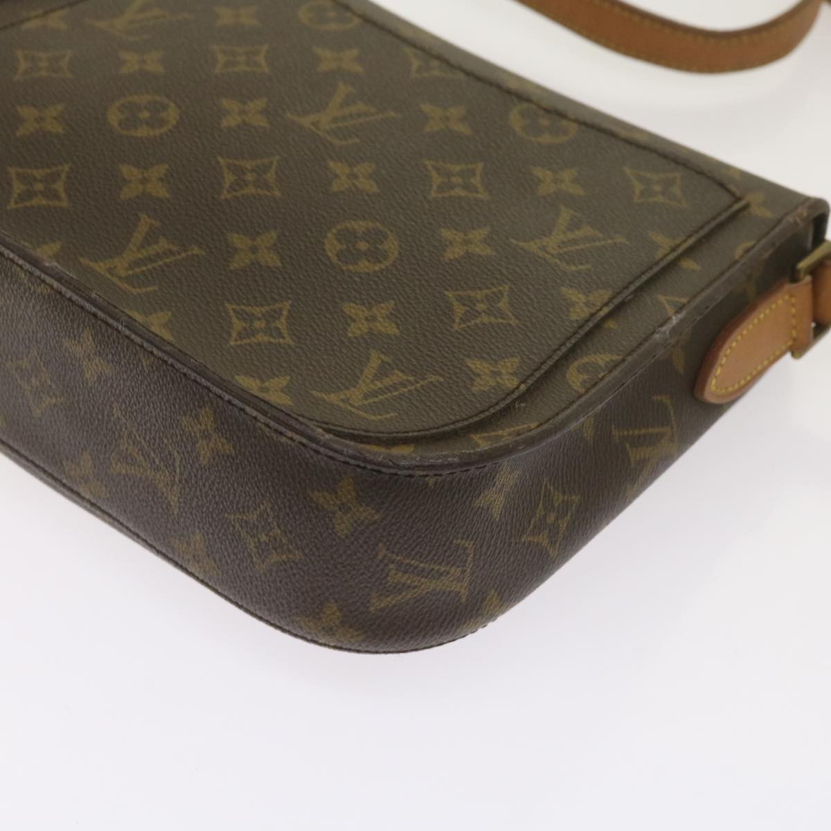 LOUIS VUITTON Monogram Saint Cloud GM Shoulder Bag M51242 LV Auth 65733