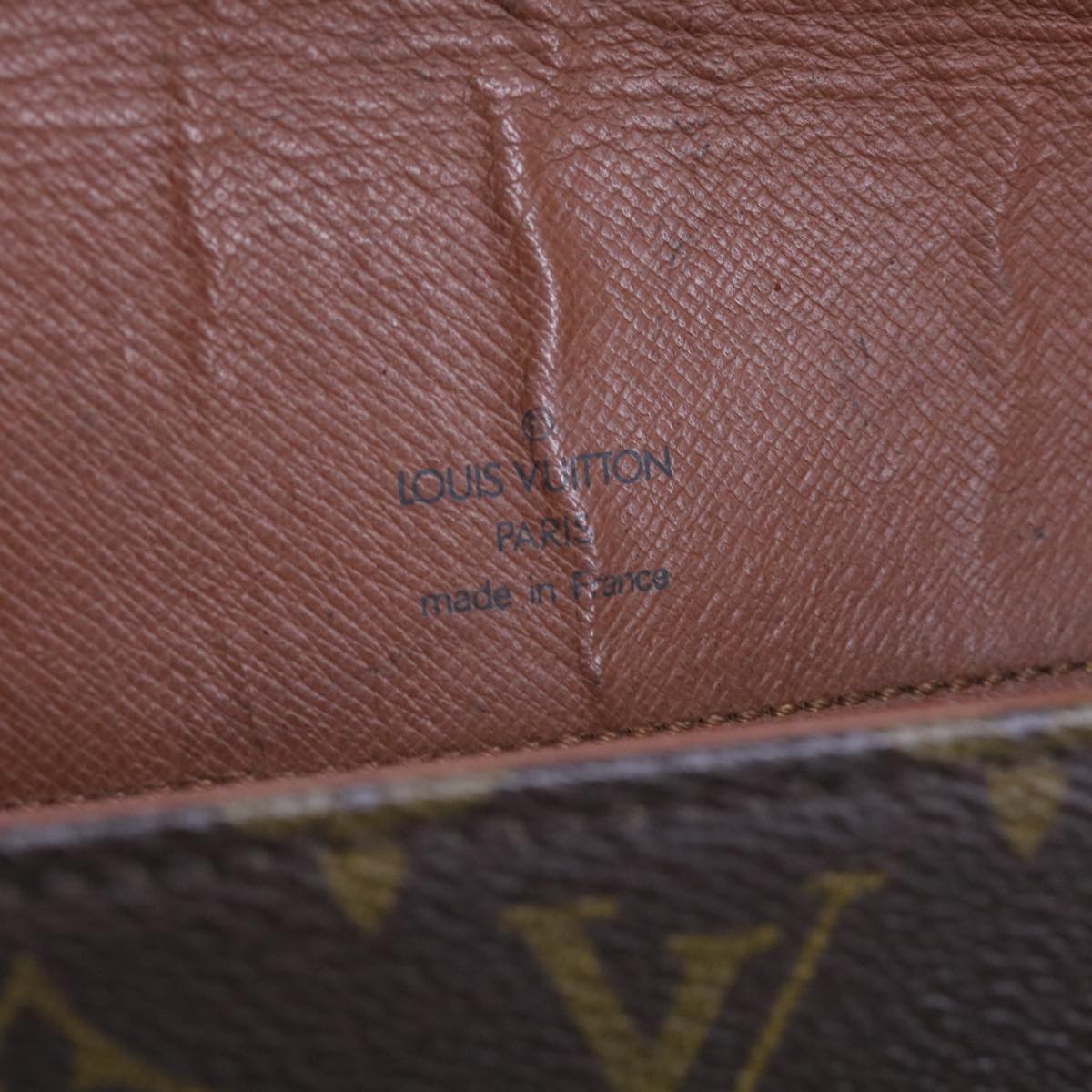 LOUIS VUITTON Monogram Saint Cloud GM Shoulder Bag M51242 LV Auth 65733