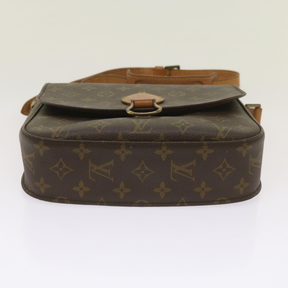 LOUIS VUITTON Monogram Saint Cloud GM Shoulder Bag M51242 LV Auth 65733