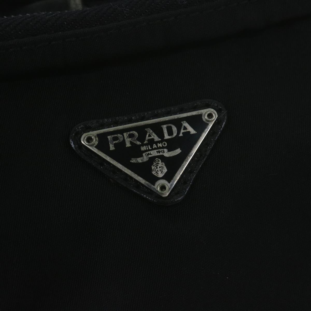 PRADA Backpack Nylon Black Auth 65746