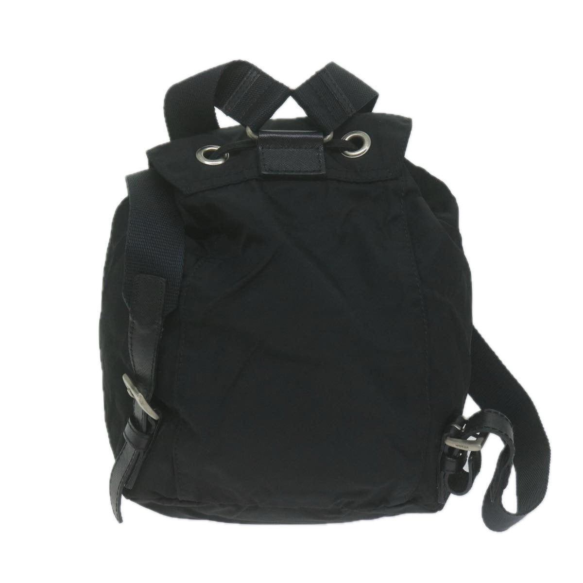 PRADA Backpack Nylon Black Auth 65746 - 0