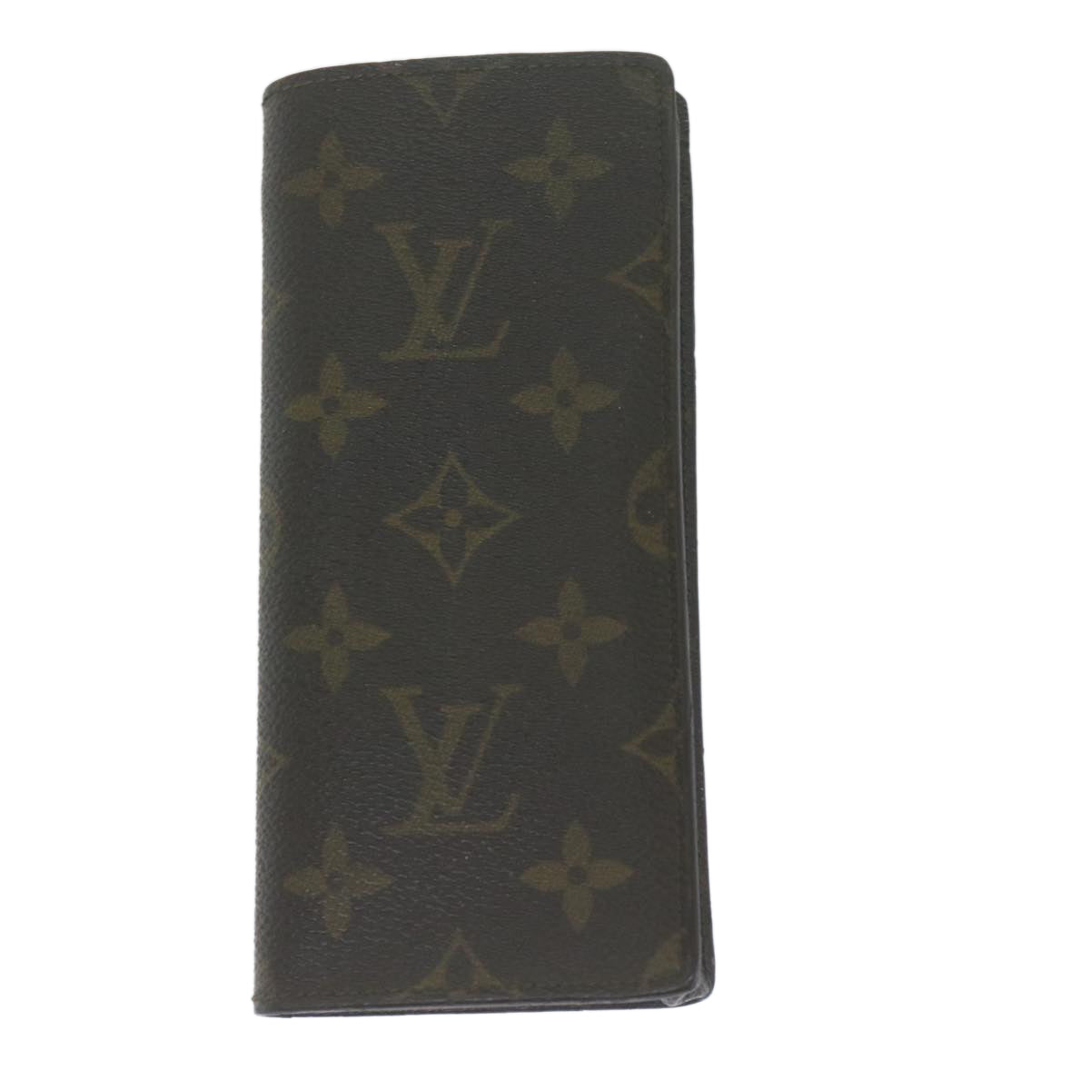 LOUIS VUITTON Monogram Etui Lunette Simple Glasses Case M62962 LV Auth 65771