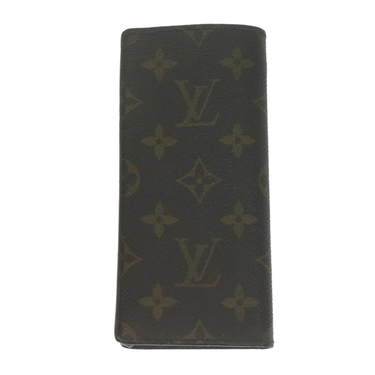 LOUIS VUITTON Monogram Etui Lunette Simple Glasses Case M62962 LV Auth 65771 - 0