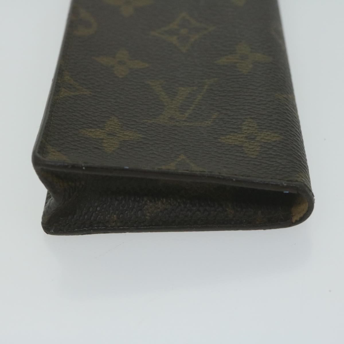 LOUIS VUITTON Monogram Etui Lunette Simple Glasses Case M62962 LV Auth 65771