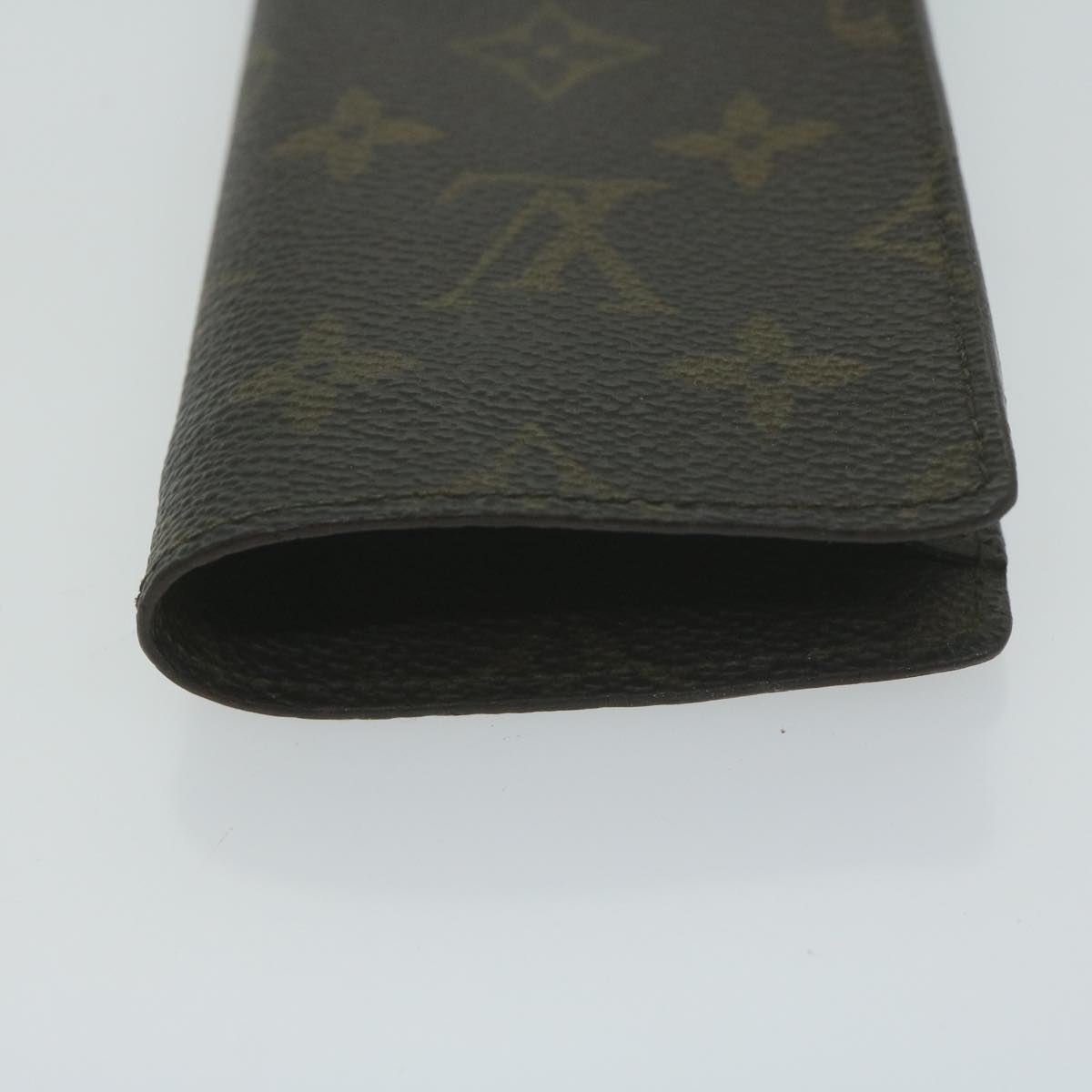 LOUIS VUITTON Monogram Etui Lunette Simple Glasses Case M62962 LV Auth 65771