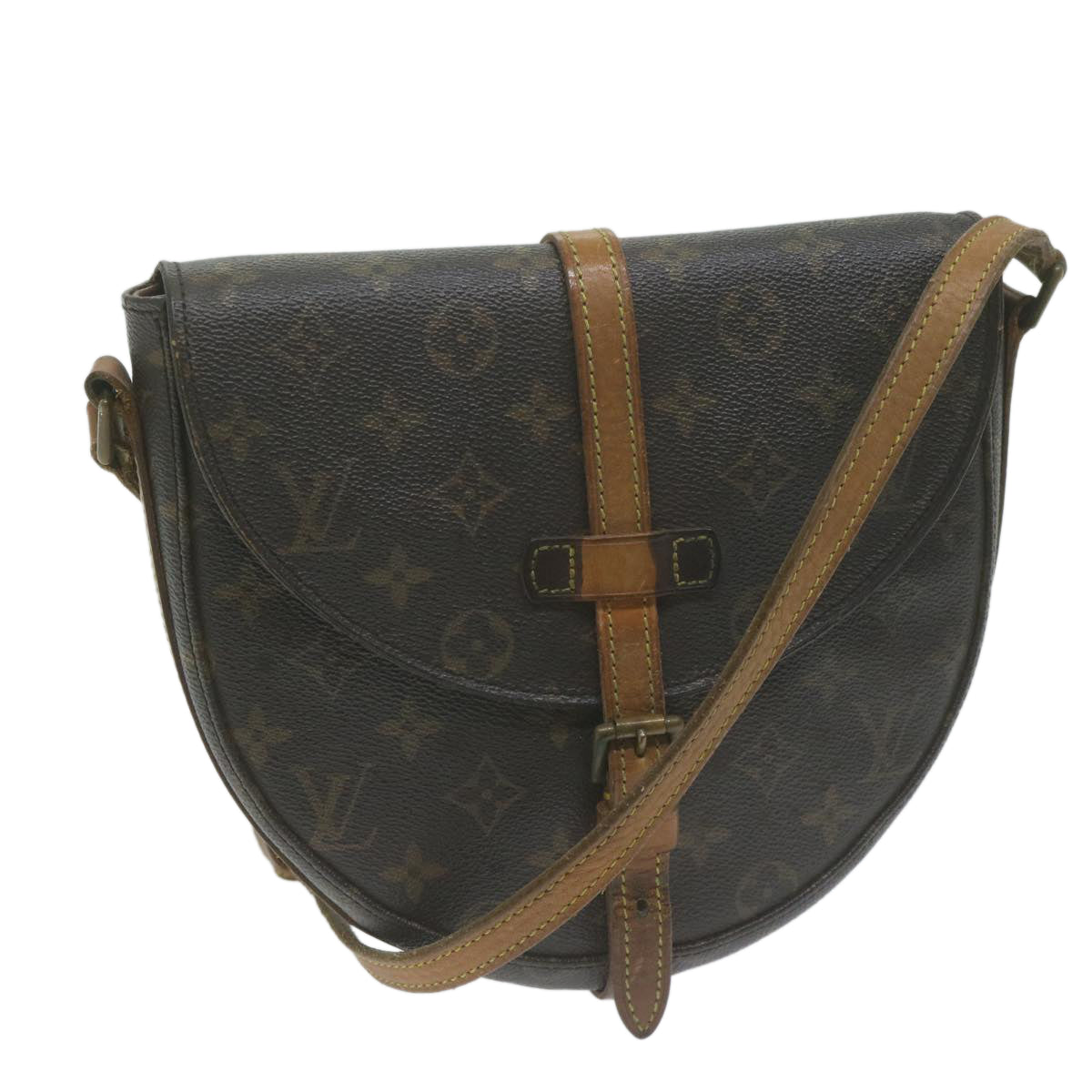 LOUIS VUITTON Monogram Chantilly MM Shoulder Bag M51233 LV Auth 65794