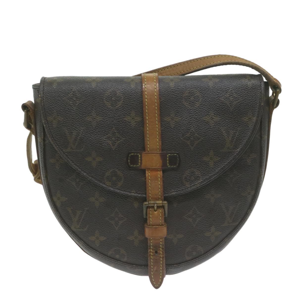 LOUIS VUITTON Monogram Chantilly MM Shoulder Bag M51233 LV Auth 65794