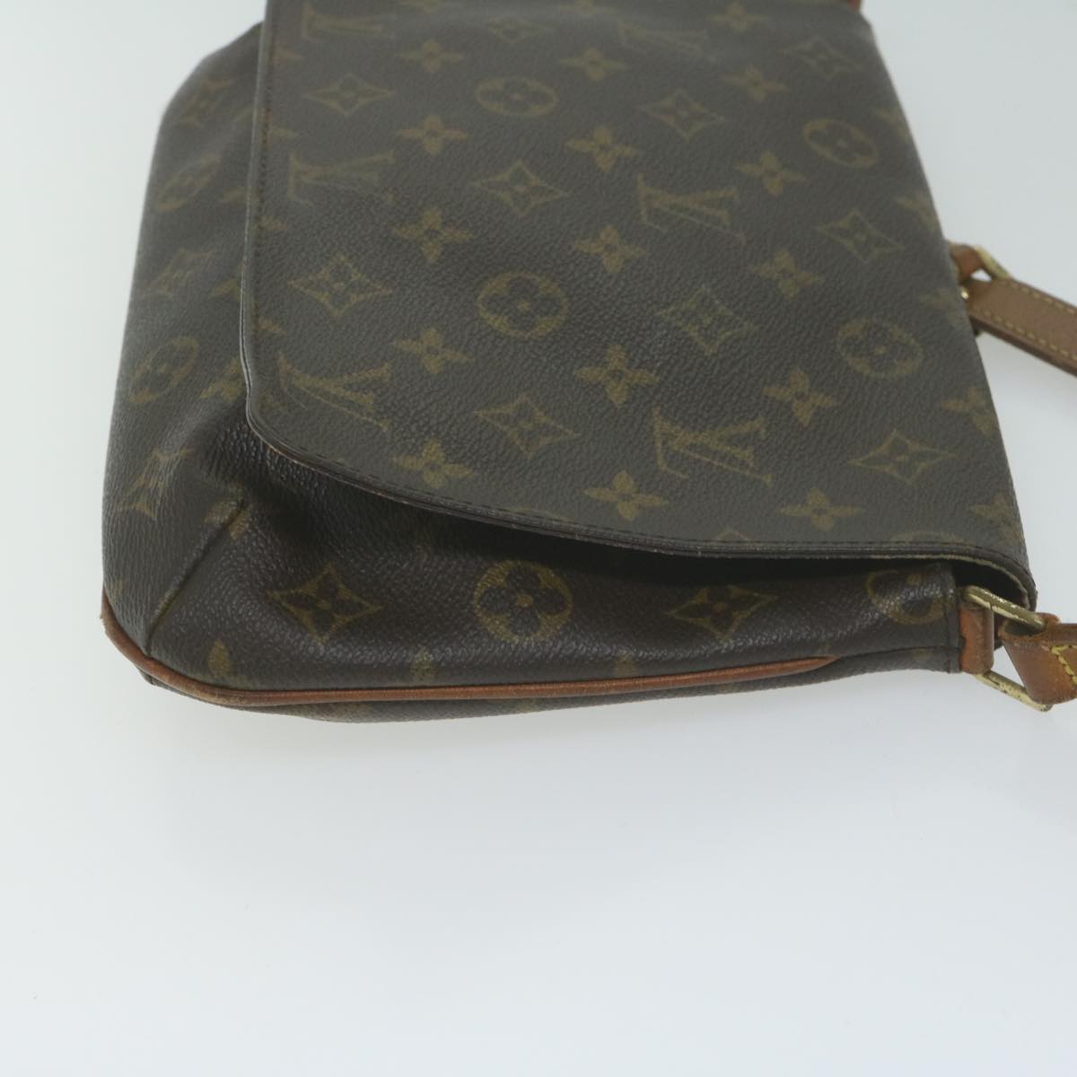 LOUIS VUITTON Monogram Musette Tango Short Strap Shoulder Bag M51257 Auth 65813