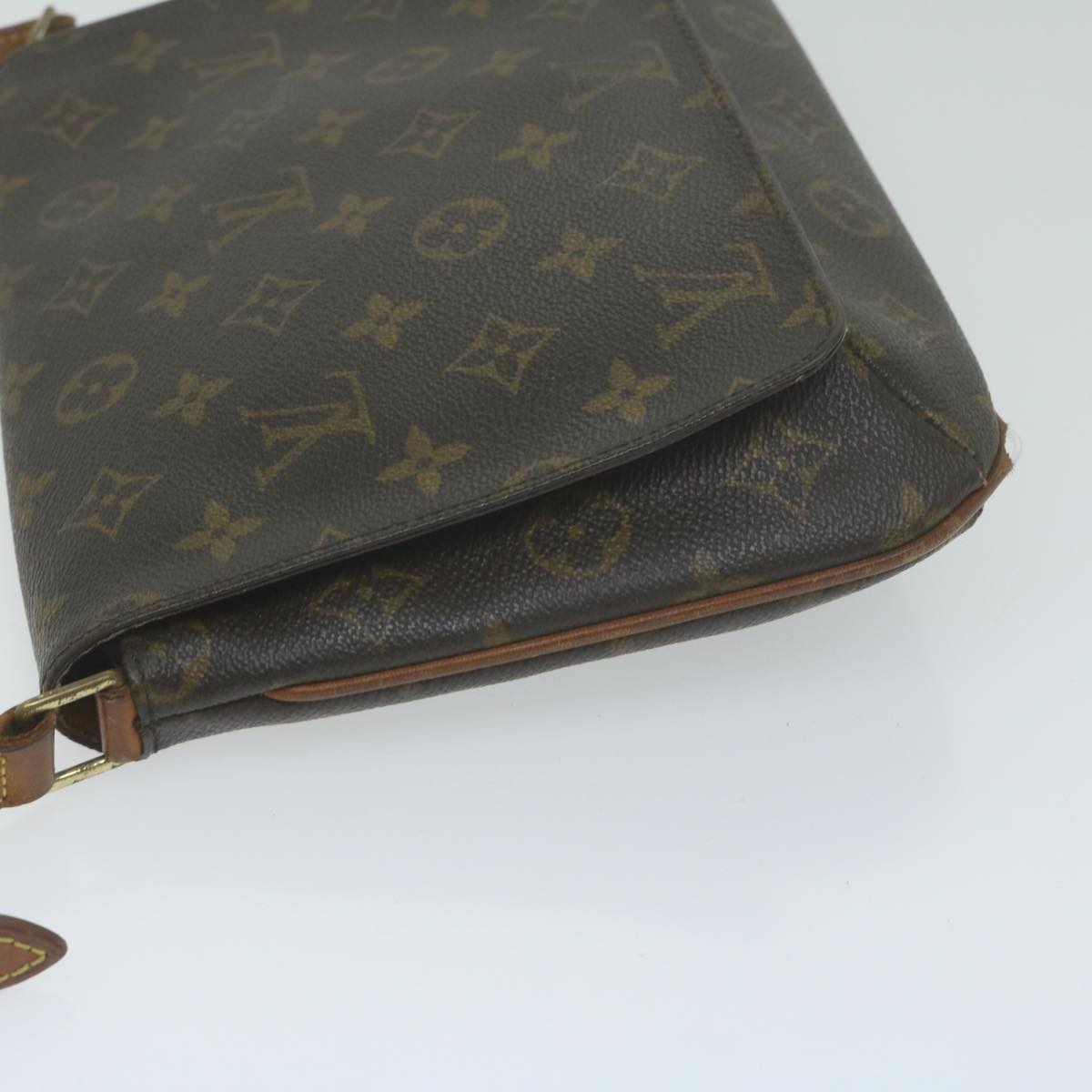 LOUIS VUITTON Monogram Musette Tango Short Strap Shoulder Bag M51257 Auth 65813