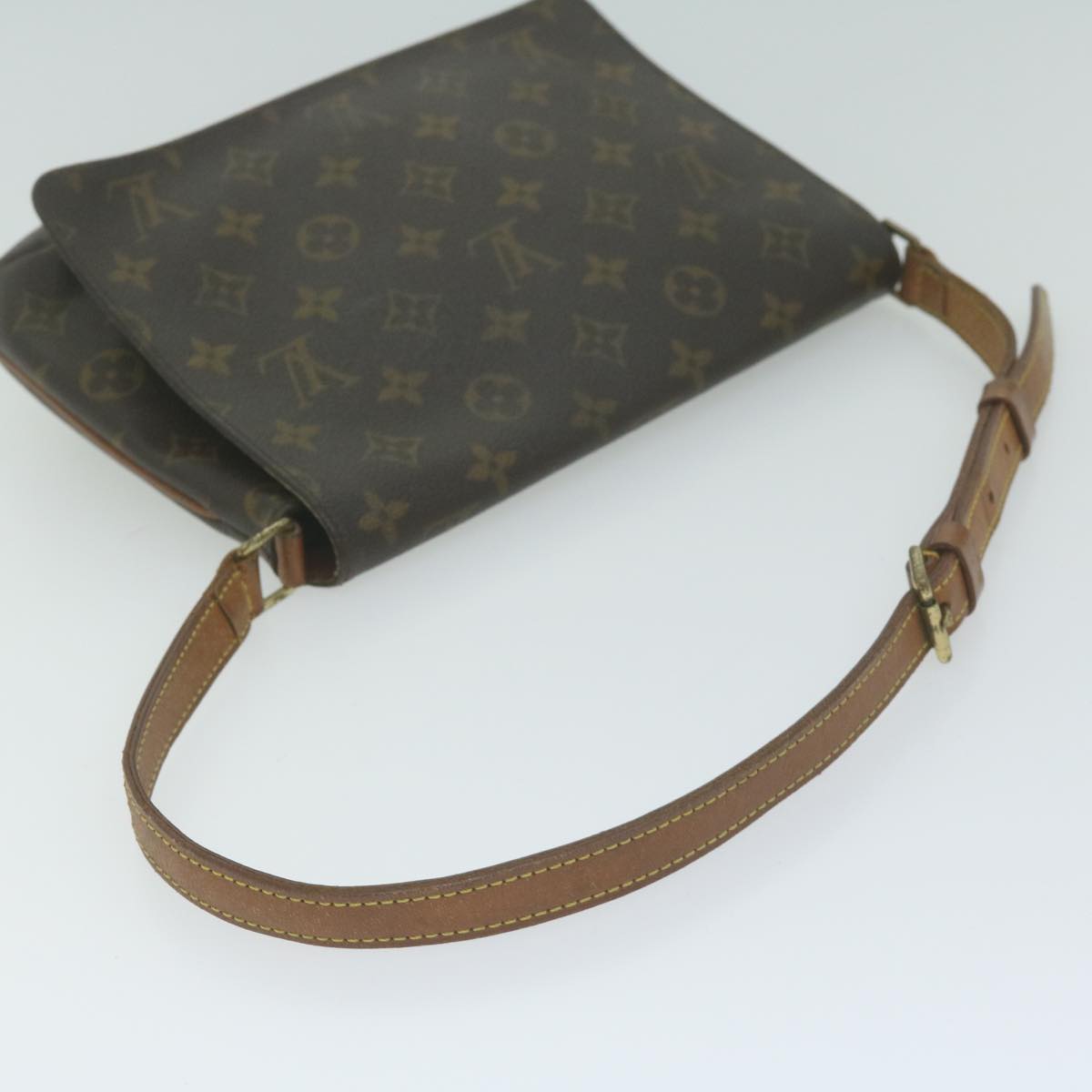 LOUIS VUITTON Monogram Musette Tango Short Strap Shoulder Bag M51257 Auth 65813