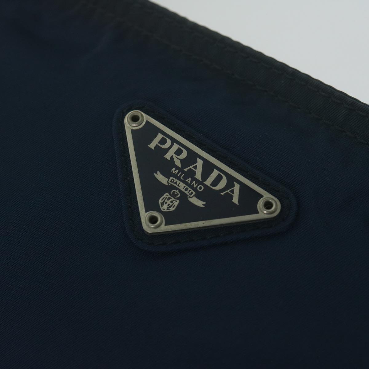 PRADA Shoulder Bag Nylon Navy Auth 65820