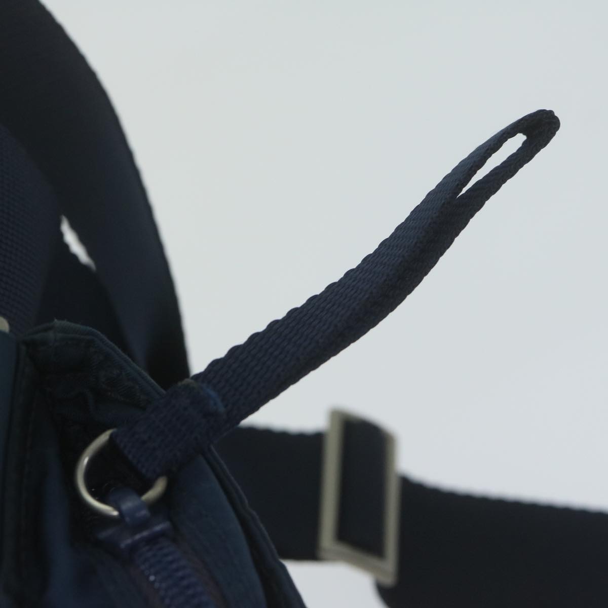 PRADA Shoulder Bag Nylon Navy Auth 65820