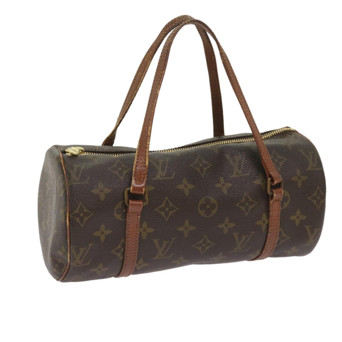 LOUIS VUITTON Monogram Papillon 26 old model Hand Bag M51366 LV Auth 65822