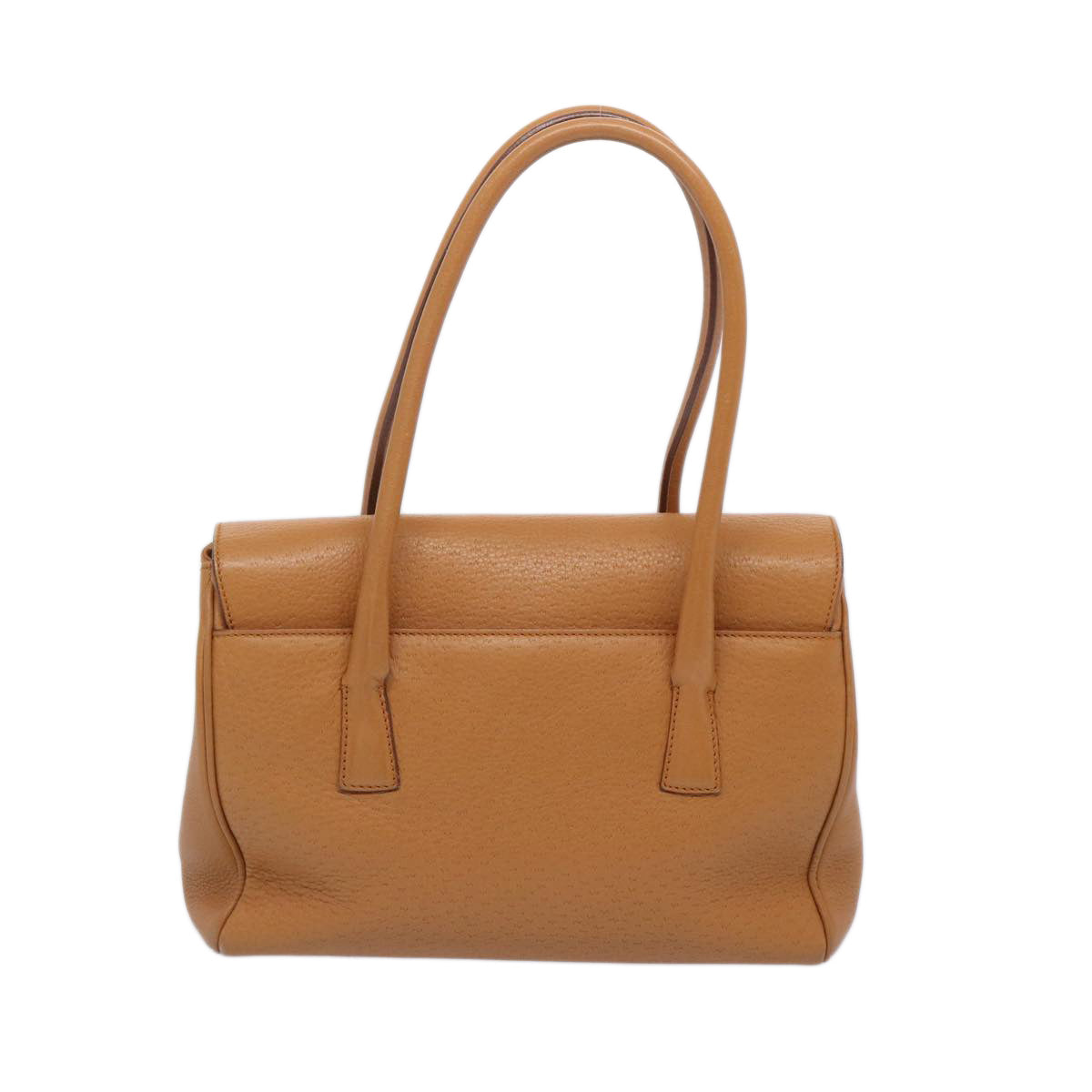 Salvatore Ferragamo Shoulder Bag Leather Brown Auth 65830 - 0