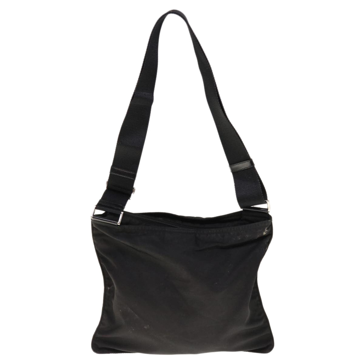 PRADA Shoulder Bag Nylon Black Auth 65841 - 0