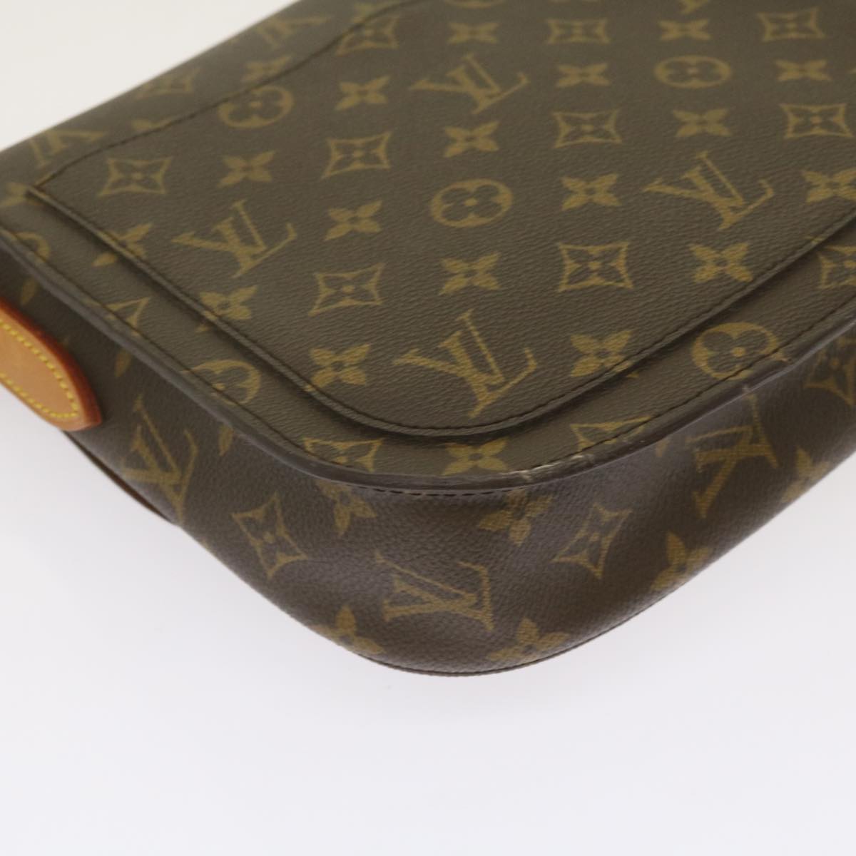 LOUIS VUITTON Monogram Saint Cloud GM Shoulder Bag M51242 LV Auth 65914