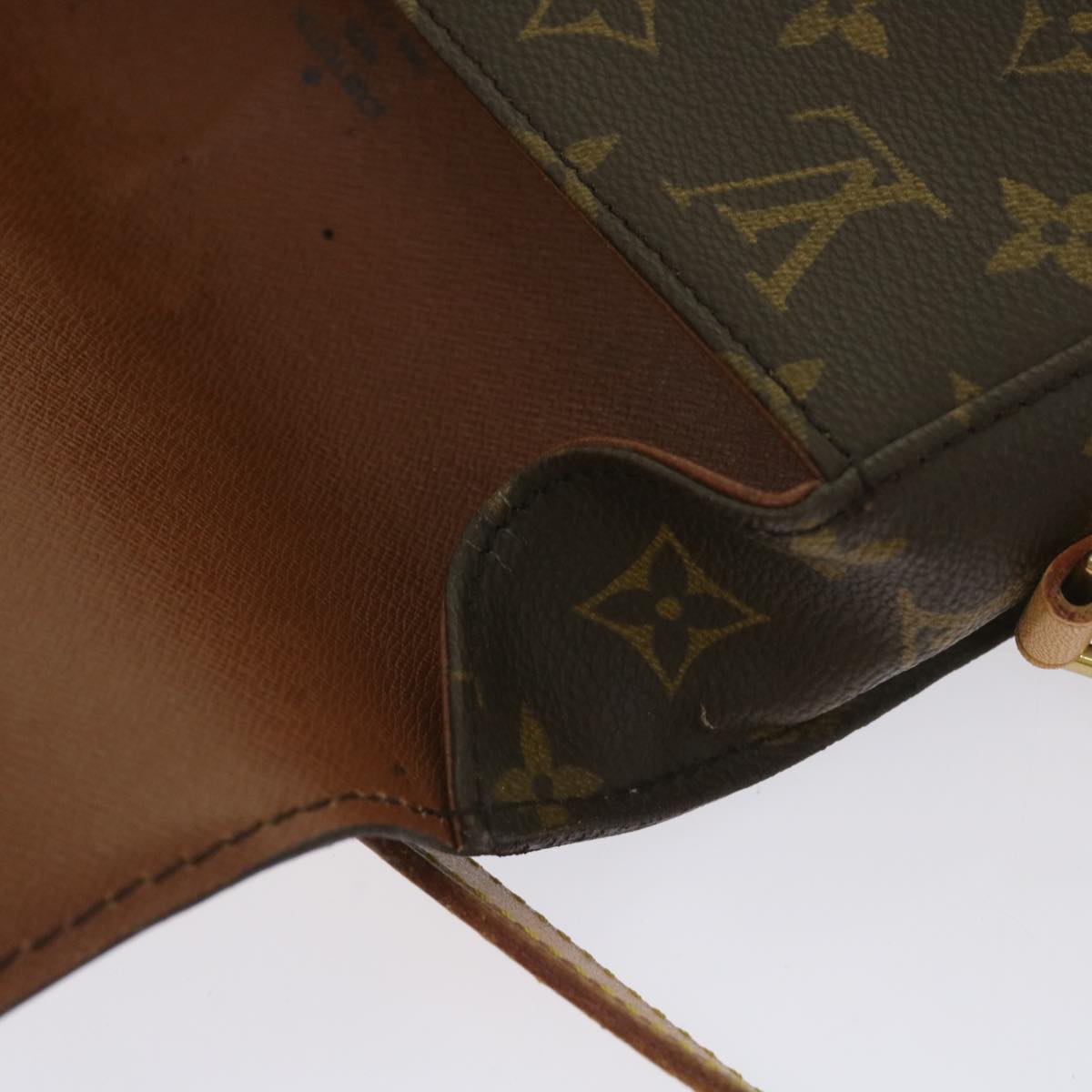 LOUIS VUITTON Monogram Saint Cloud GM Shoulder Bag M51242 LV Auth 65914