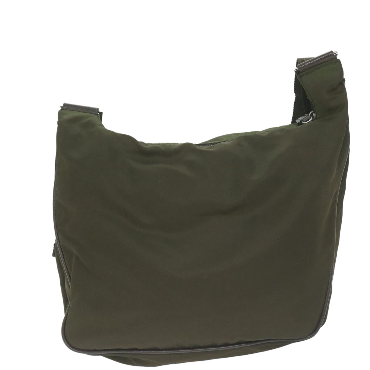 PRADA Shoulder Bag Nylon Khaki Auth 65932 - 0
