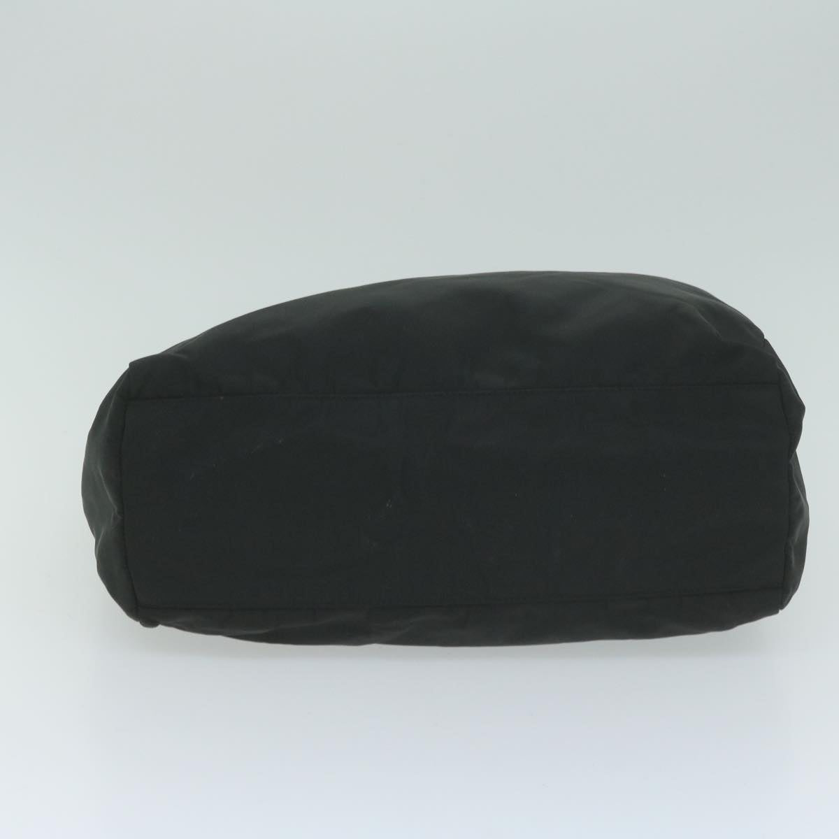PRADA Hand Bag Nylon Black Auth 65982
