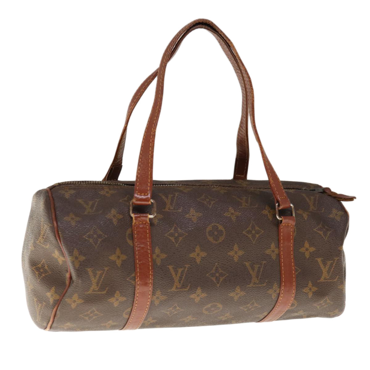 LOUIS VUITTON Monogram Papillon 30 Hand Bag M51385 LV Auth 65993