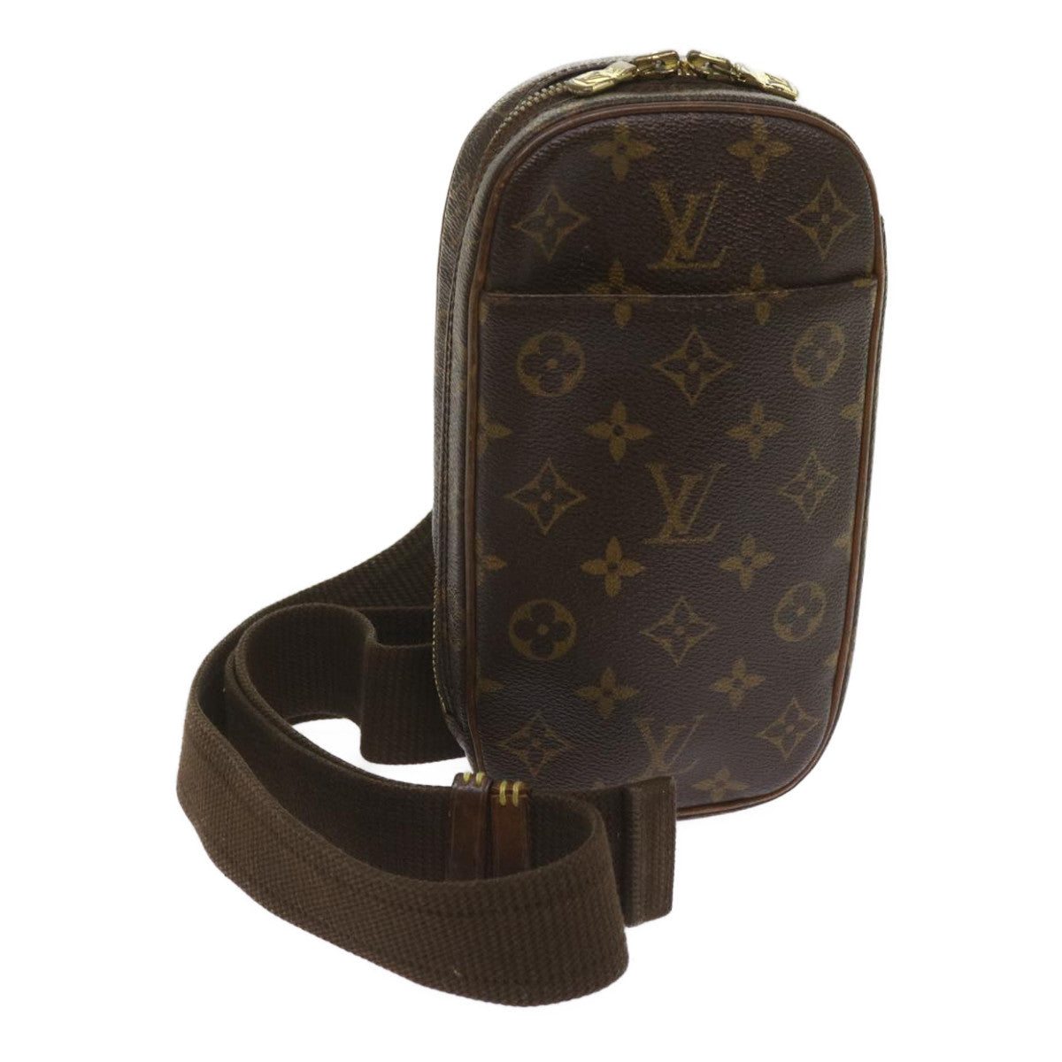 LOUIS VUITTON Monogram Pochette Gange Shoulder Bag M51870 LV Auth 65995