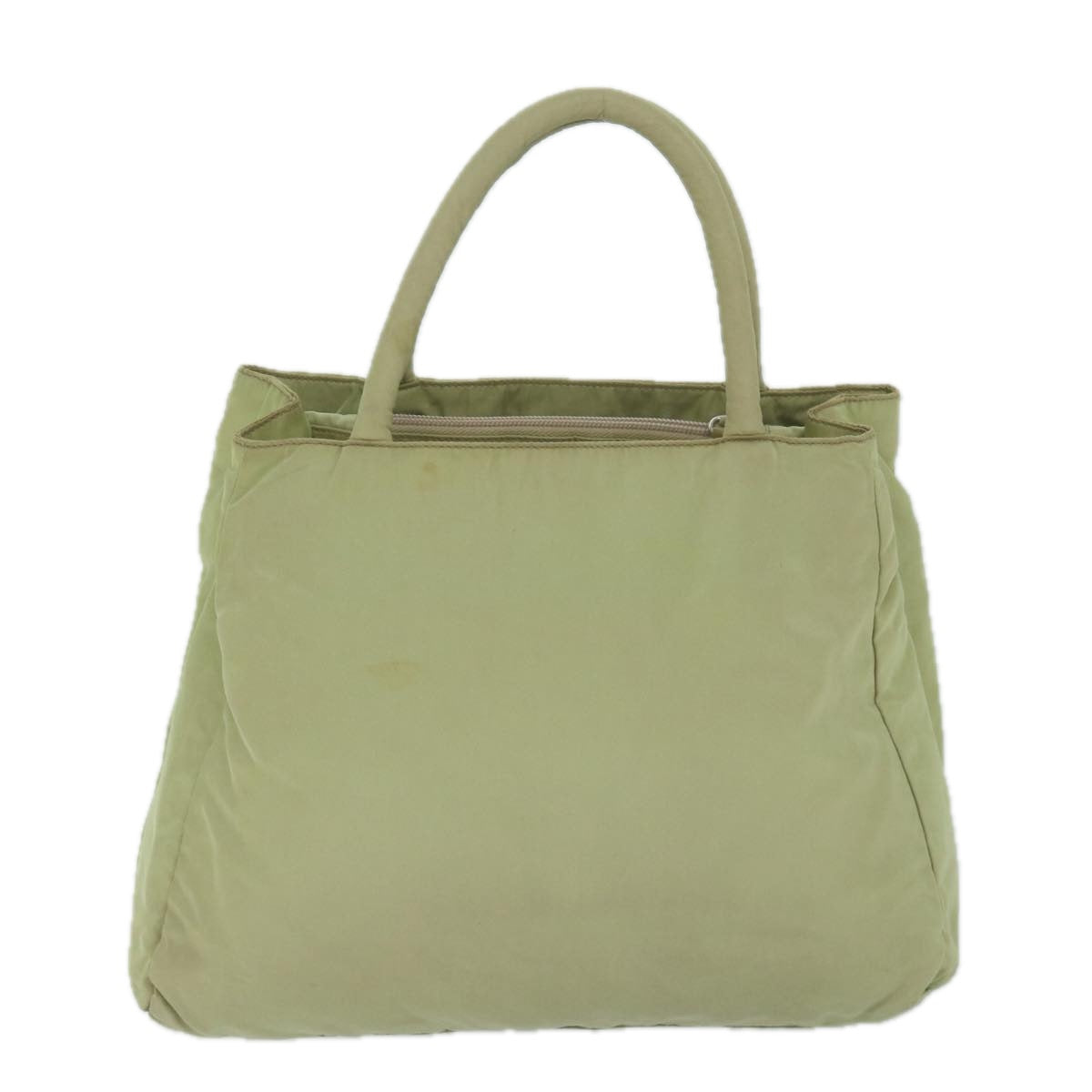 PRADA Hand Bag Nylon Khaki Auth 65996 - 0