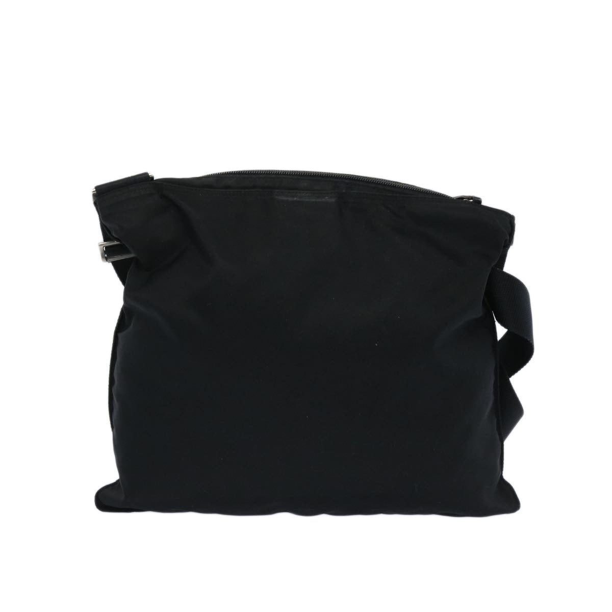 PRADA Shoulder Bag Nylon Black Auth 66003