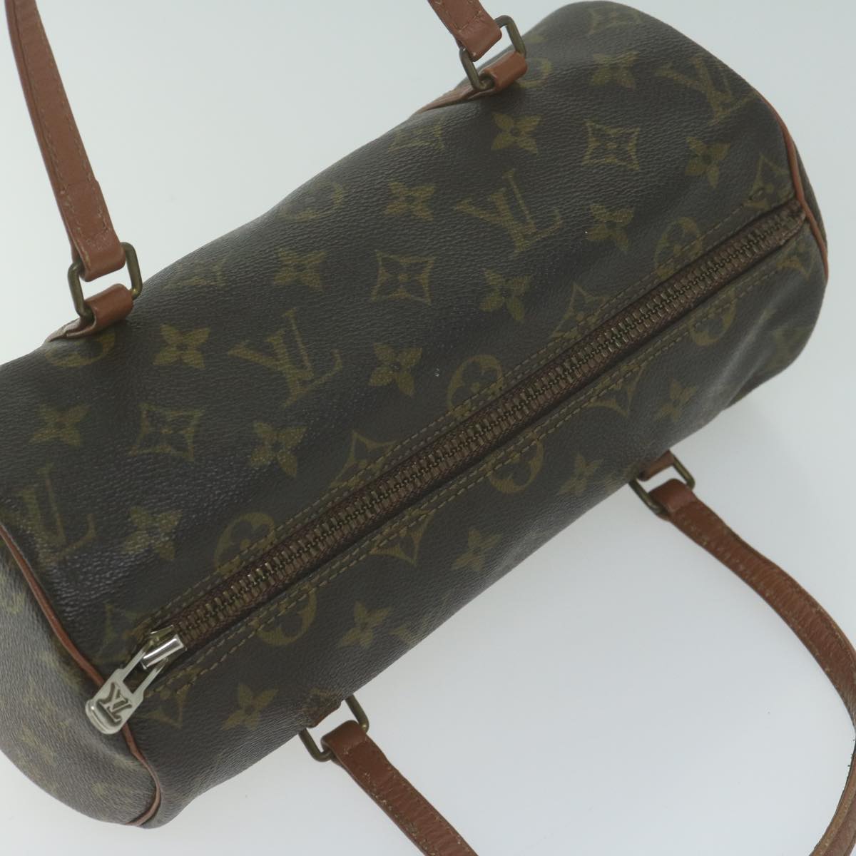 LOUIS VUITTON Monogram Papillon 26 Hand Bag M51386 LV Auth 66011