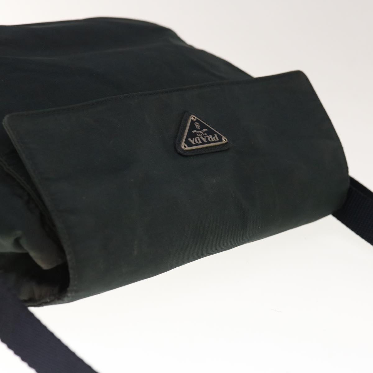 PRADA Shoulder Bag Nylon Navy Auth 66018