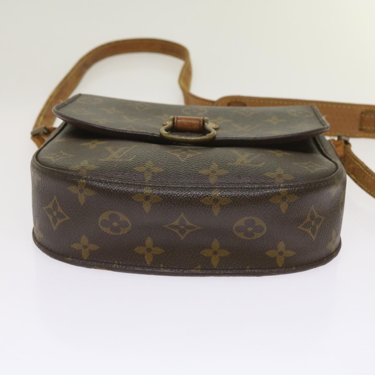 LOUIS VUITTON Monogram Saint Cloud MM Shoulder Bag M51243 LV Auth 66031