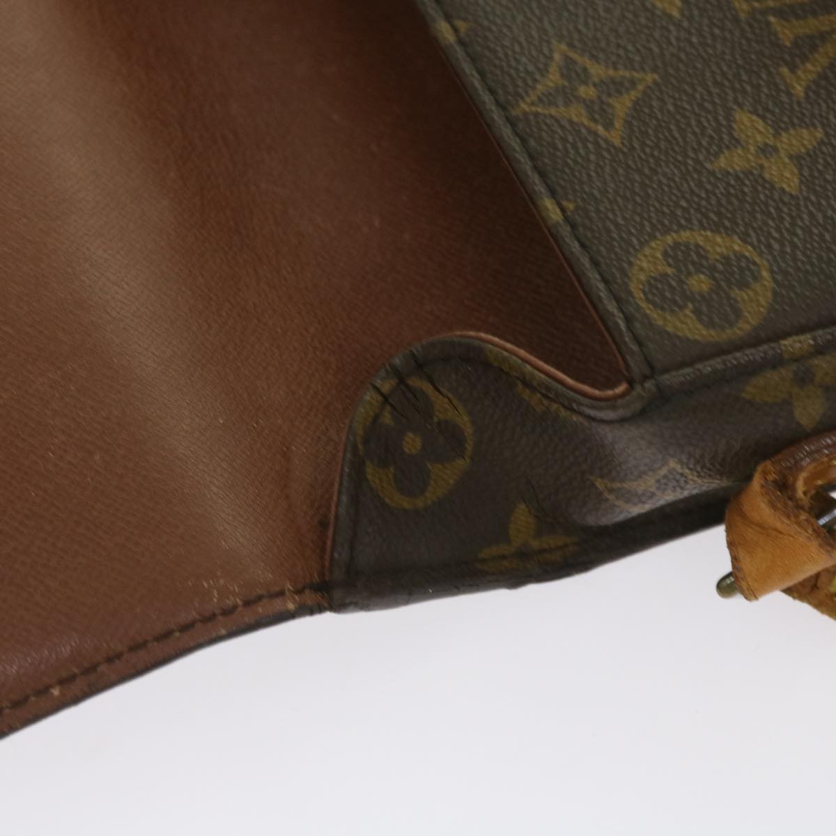 LOUIS VUITTON Monogram Saint Cloud MM Shoulder Bag M51243 LV Auth 66031